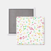 Muziekpatroon Magneet (Voorkant / Achterkant)