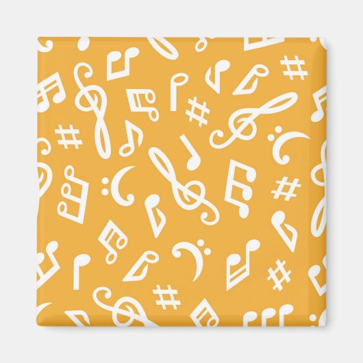 Muziekpatroon Magneet (Voorkant)