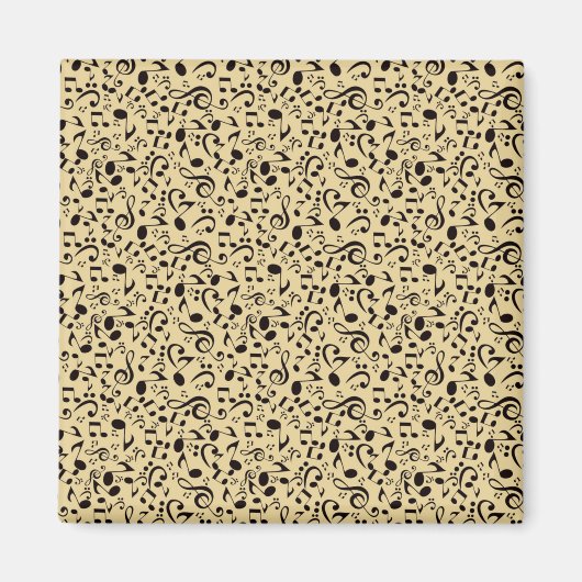 Muziekpatroon Magneet (Voorkant)