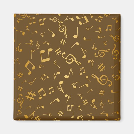 Muziekpatroon Magneet (Voorkant)