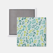 Muziekpatroon Magneet (Voorkant / Achterkant)