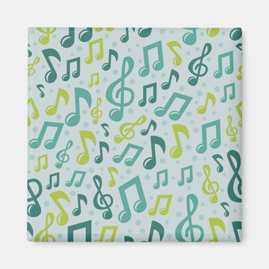 Muziekpatroon Magneet (Voorkant)