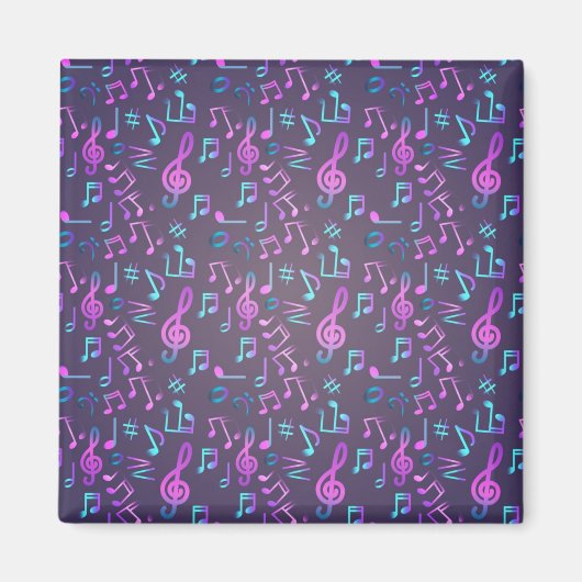 Muziekpatroon Magneet (Voorkant)