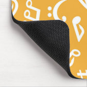 Muziekpatroon Muismat (Hoek)