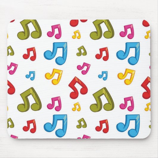Muziekpatroon Muismat (Voorkant)