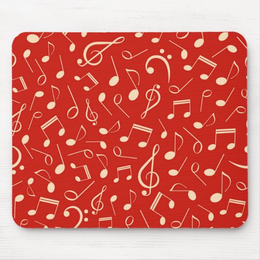 Muziekpatroon Muismat (Voorkant)