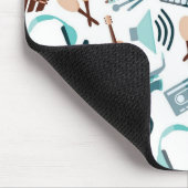 Muziekpatroon Muismat (Hoek)