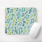 Muziekpatroon Muismat (Met muis)
