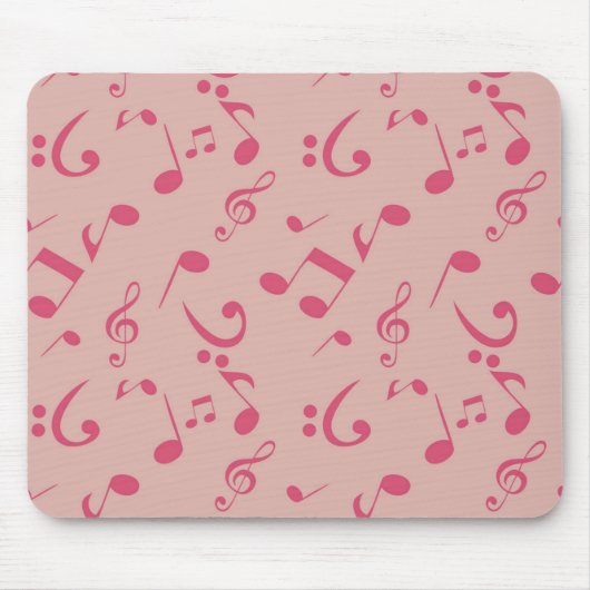 Muziekpatroon Muismat (Voorkant)