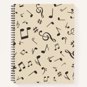 Muziekpatroon Notitieboek