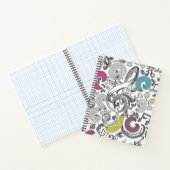 Muziekpatroon Notitieboek (Binnen)