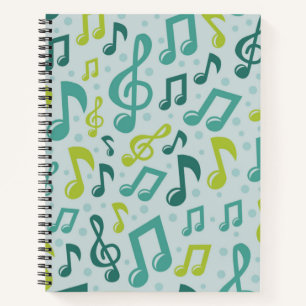 Muziekpatroon Notitieboek
