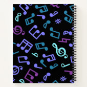 Muziekpatroon Notitieboek (Achterkant)