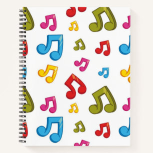 Muziekpatroon Notitieboek
