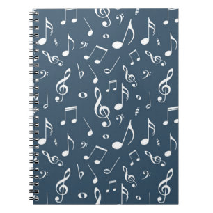Muziekpatroon Notitieboek