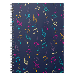 Muziekpatroon Notitieboek