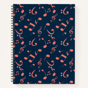 Muziekpatroon Notitieboek