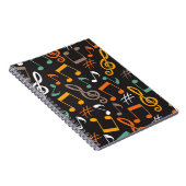 Muziekpatroon Notitieboek (Rechterzijde)