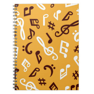 Muziekpatroon Notitieboek