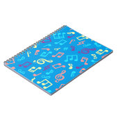 Muziekpatroon Notitieboek (Linkerzijde)