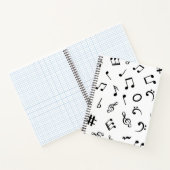 Muziekpatroon Notitieboek (Binnen)