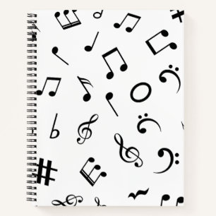 Muziekpatroon Notitieboek