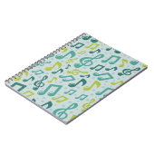 Muziekpatroon Notitieboek (Linkerzijde)