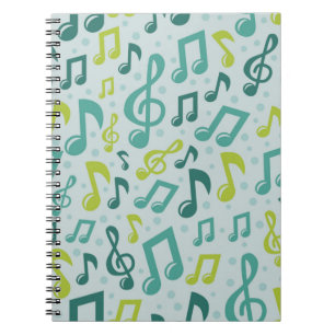 Muziekpatroon Notitieboek