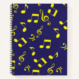 Muziekpatroon Notitieboek