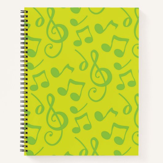 Muziekpatroon Notitieboek (Voorkant)