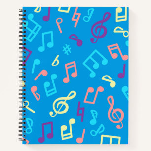 Muziekpatroon Notitieboek