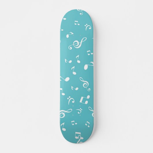 Muziekpatroon Persoonlijk Skateboard (Voorkant)