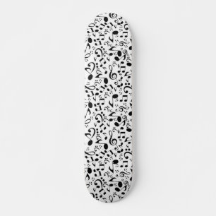 Muziekpatroon Persoonlijk Skateboard
