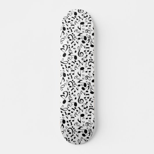 Muziekpatroon Persoonlijk Skateboard (Voorkant)