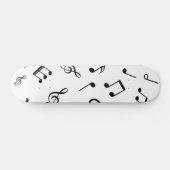 Muziekpatroon Persoonlijk Skateboard (Horizontaal)