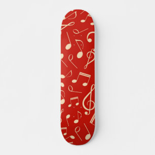 Muziekpatroon Persoonlijk Skateboard