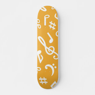 Muziekpatroon Persoonlijk Skateboard