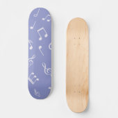 Muziekpatroon Persoonlijk Skateboard (Voorkant)