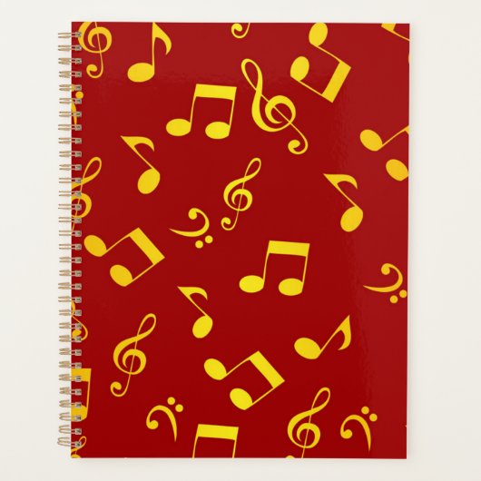 Muziekpatroon Planner (Voorkant)