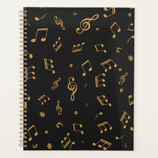 Muziekpatroon Planner (Voorkant)