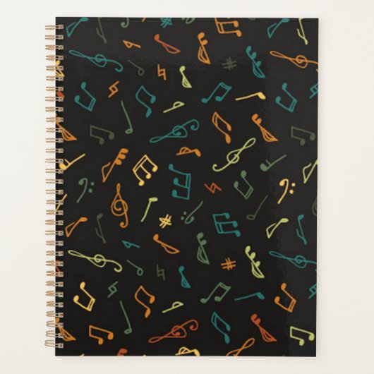 Muziekpatroon Planner (Voorkant)