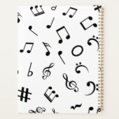 Muziekpatroon Planner (Achterkant)