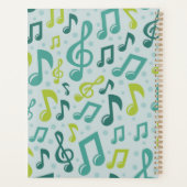 Muziekpatroon Planner (Achterkant)