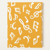 Muziekpatroon Planner (Achterkant)
