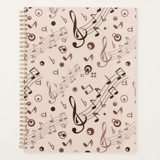 Muziekpatroon Planner (Voorkant)