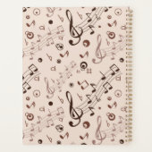 Muziekpatroon Planner (Achterkant)