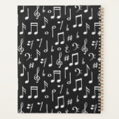 Muziekpatroon Planner (Achterkant)