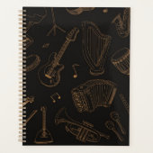 Muziekpatroon Planner (Voorkant)