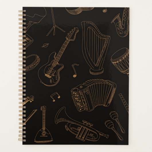Muziekpatroon Planner (Voorkant)