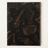 Muziekpatroon Planner (Achterkant)